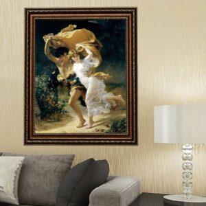 THE STORM FRAMED GICLEE CANVAS PRINT
